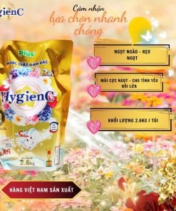 Nước giặt & Xả HygienC Plus - 2,6Kg