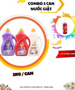 Combo 3 can nước giặt HygienC