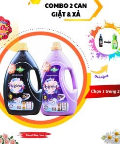 Combo 2 can nước giặt HygienC Plus (Ver2)
