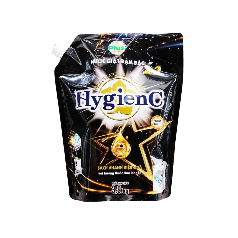 Nước giặt HygienC Plus 2 in 1 - 3,9Kg